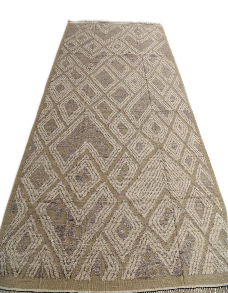 Detail image of 9' x 12' 8  Hand Knotted Darya Wool Rug