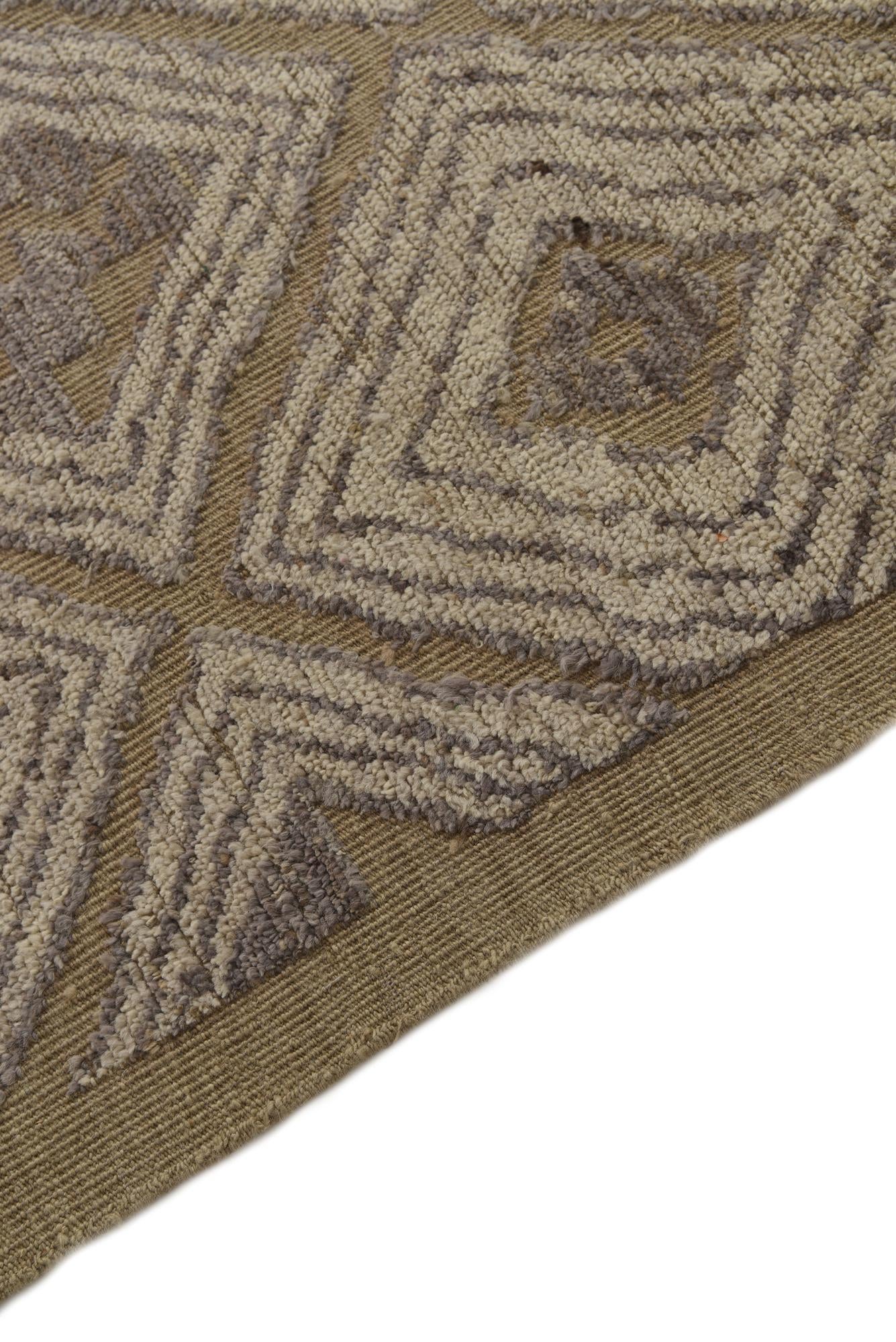 9' x 12' 8 Hand Knotted Darya Wool Rug