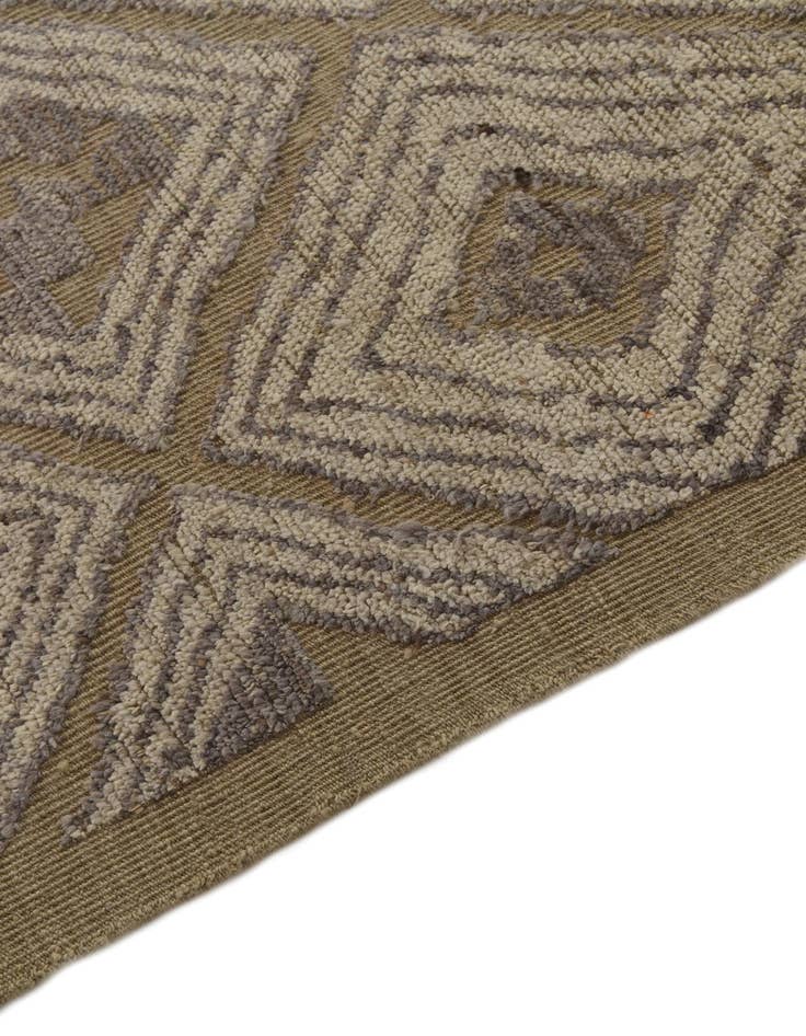 Detail image of 9' x 12' 8  Hand Knotted Darya Wool Rug