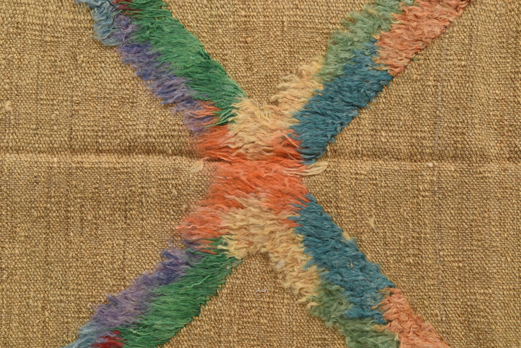 5' x 6' 9 Hand Knotted Darya Wool Rug