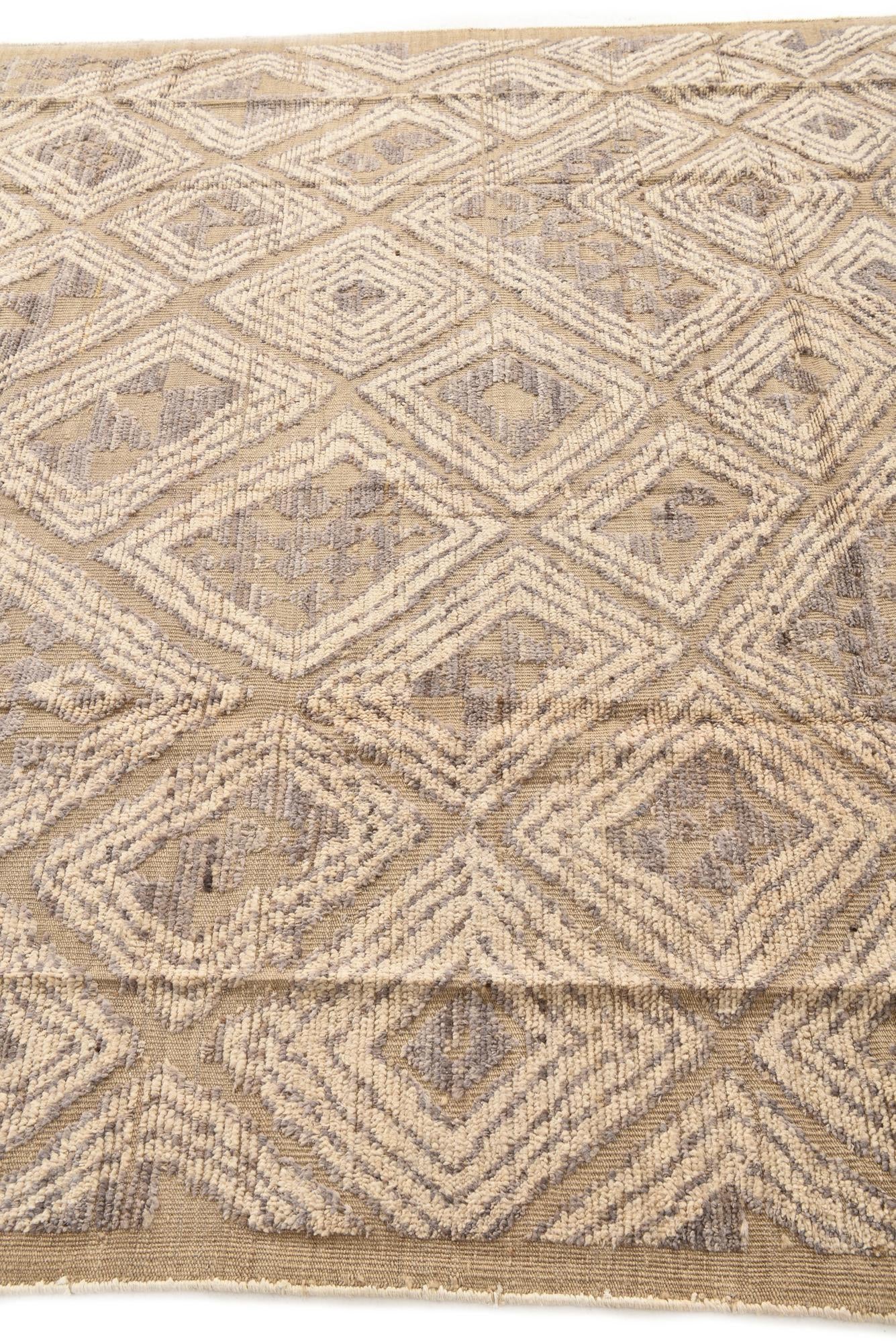 7' 9 x 10' 8 Hand Knotted Darya Wool Rug
