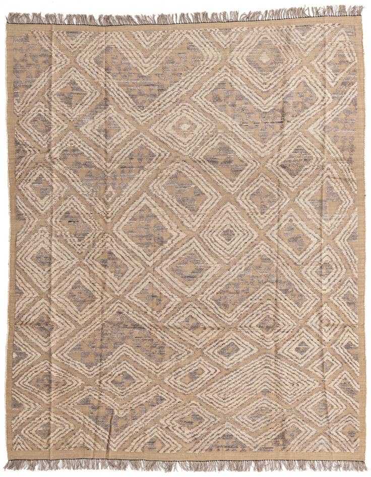 Detail image of 7' 9 x 10' 8 Hand Knotted Darya Wool Rug