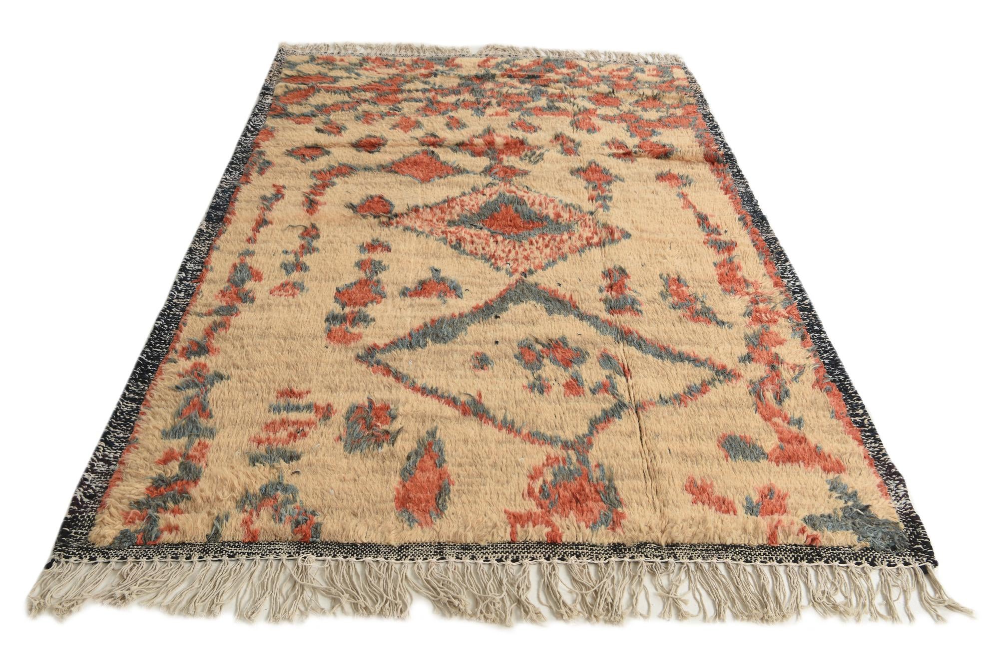 5' 2 x 8' 1 Hand Knotted Darya Wool Rug