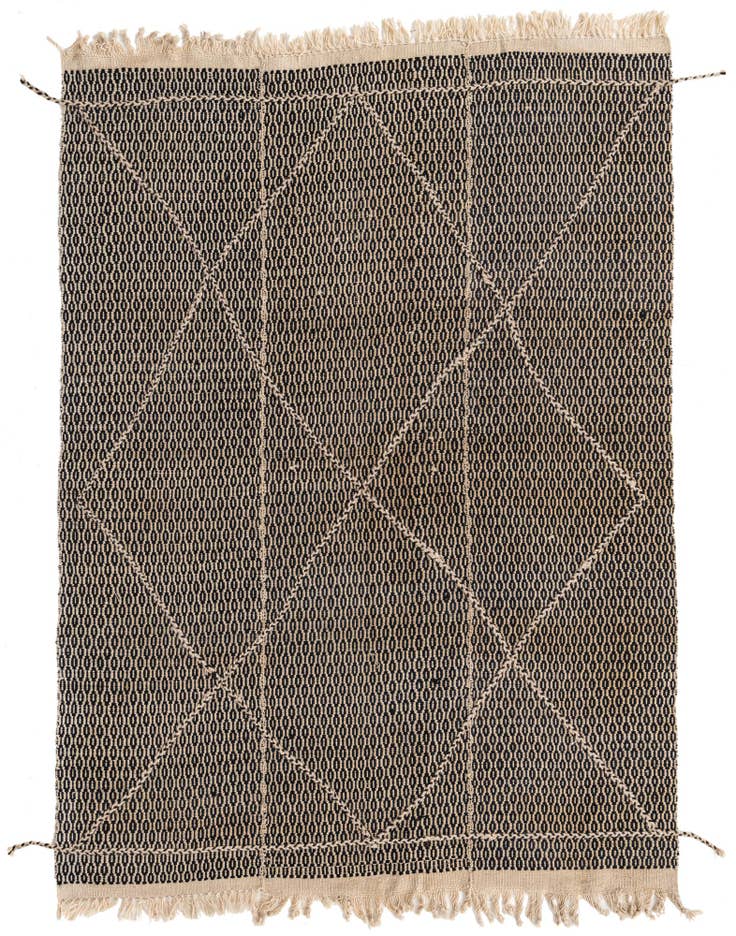 Detail image of 5' x 6' 11 Hand Knotted Darya Wool Rug