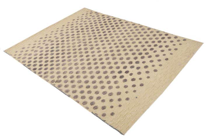 4' 9 x 6' 8 Hand Knotted Darya Wool Rug