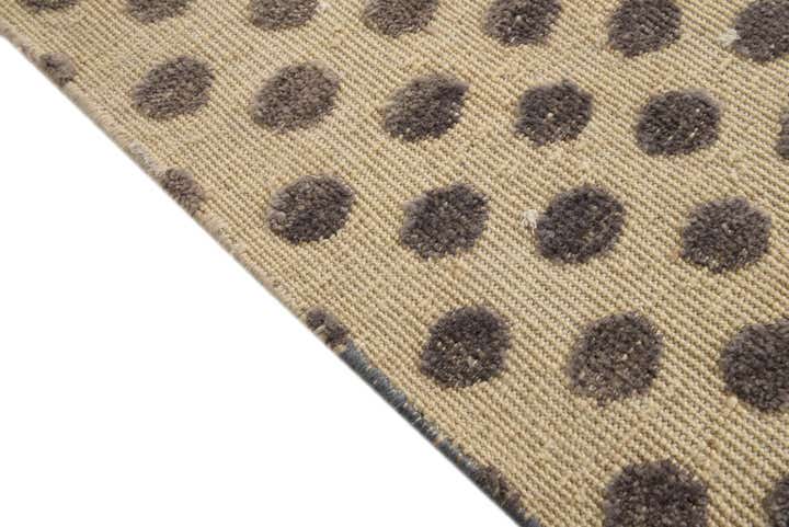 4' 9 x 6' 8 Hand Knotted Darya Wool Rug
