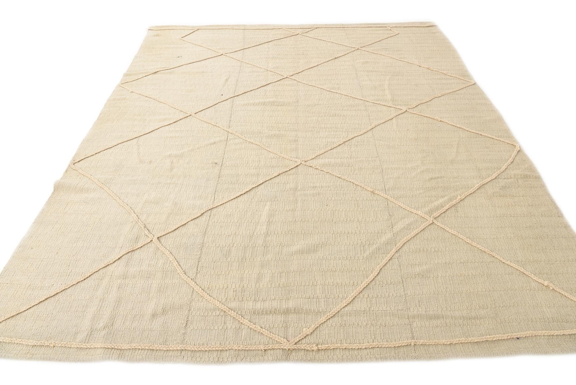 7' 11 x 9' 6 Hand Knotted Darya Wool Rug