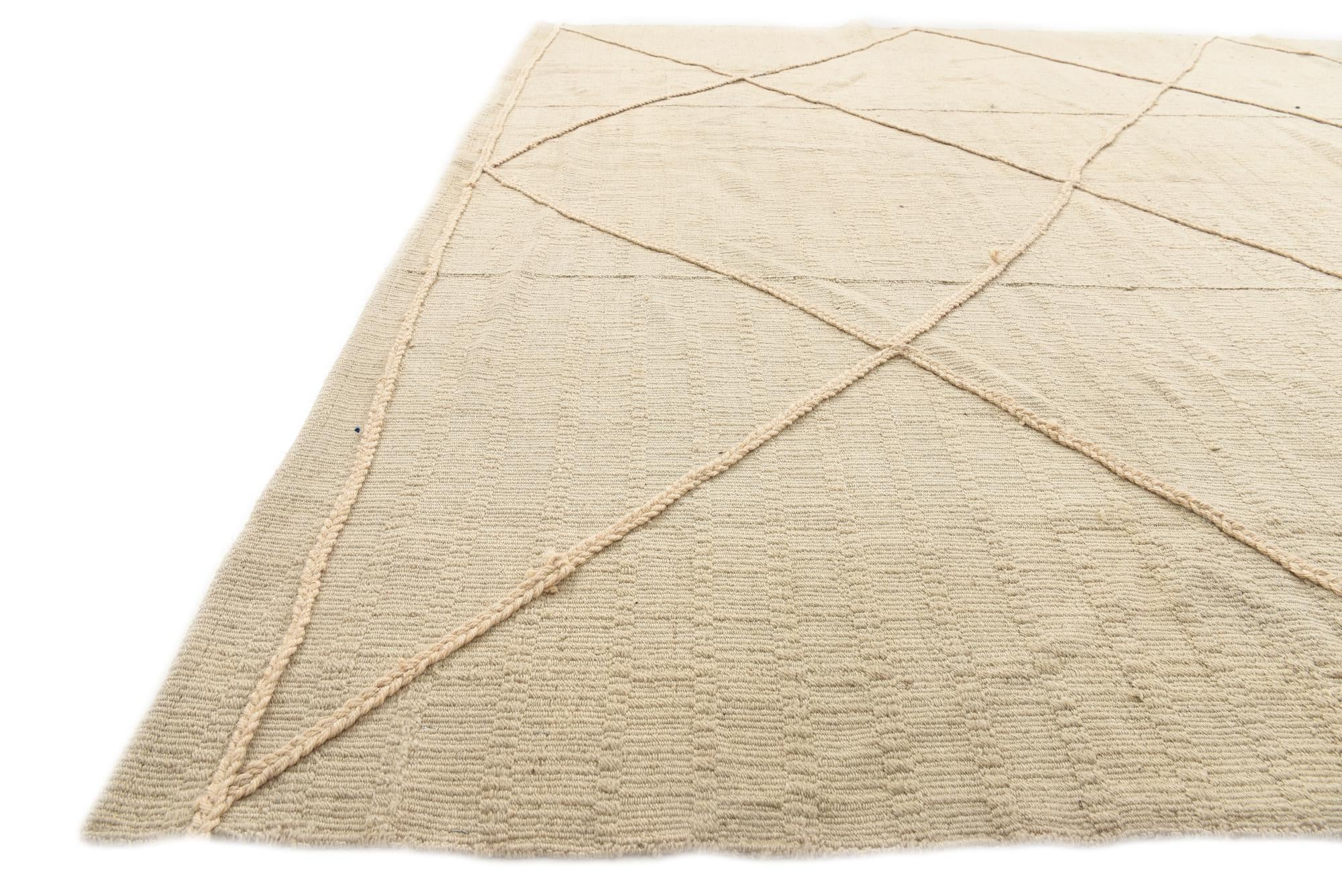 7' 11 x 9' 6 Hand Knotted Darya Wool Rug
