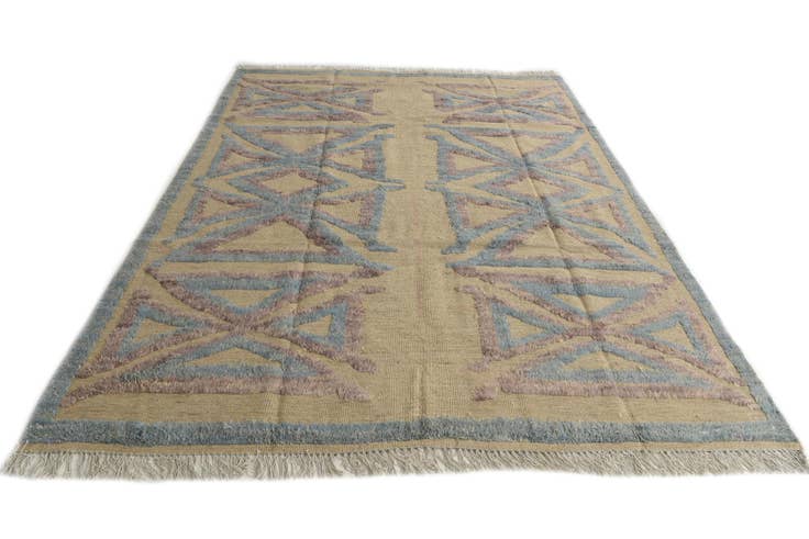 Detail image of 8' x 10' 5 Hand Knotted Darya Wool Rug