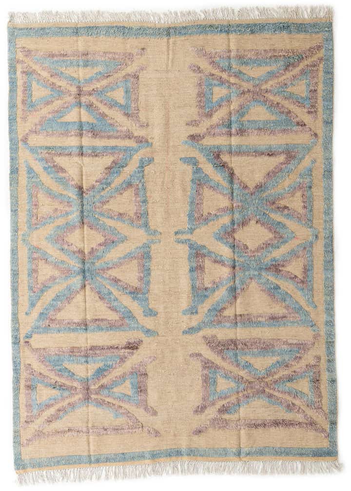 8' x 10' 5 Hand Knotted Darya Wool Rug