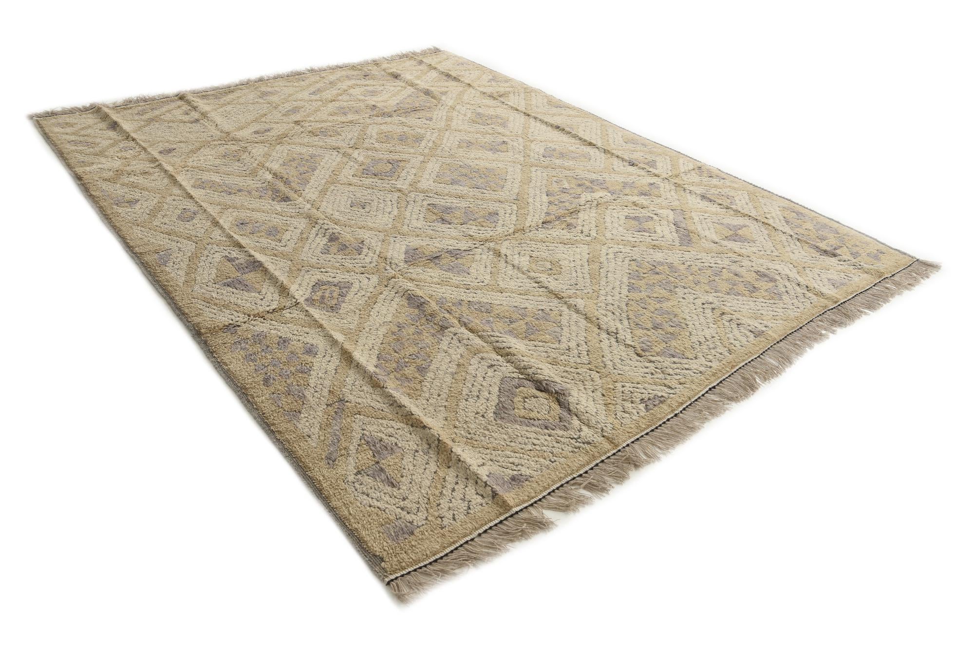 8' 2 x 10' 3 Hand Knotted Darya Wool Rug