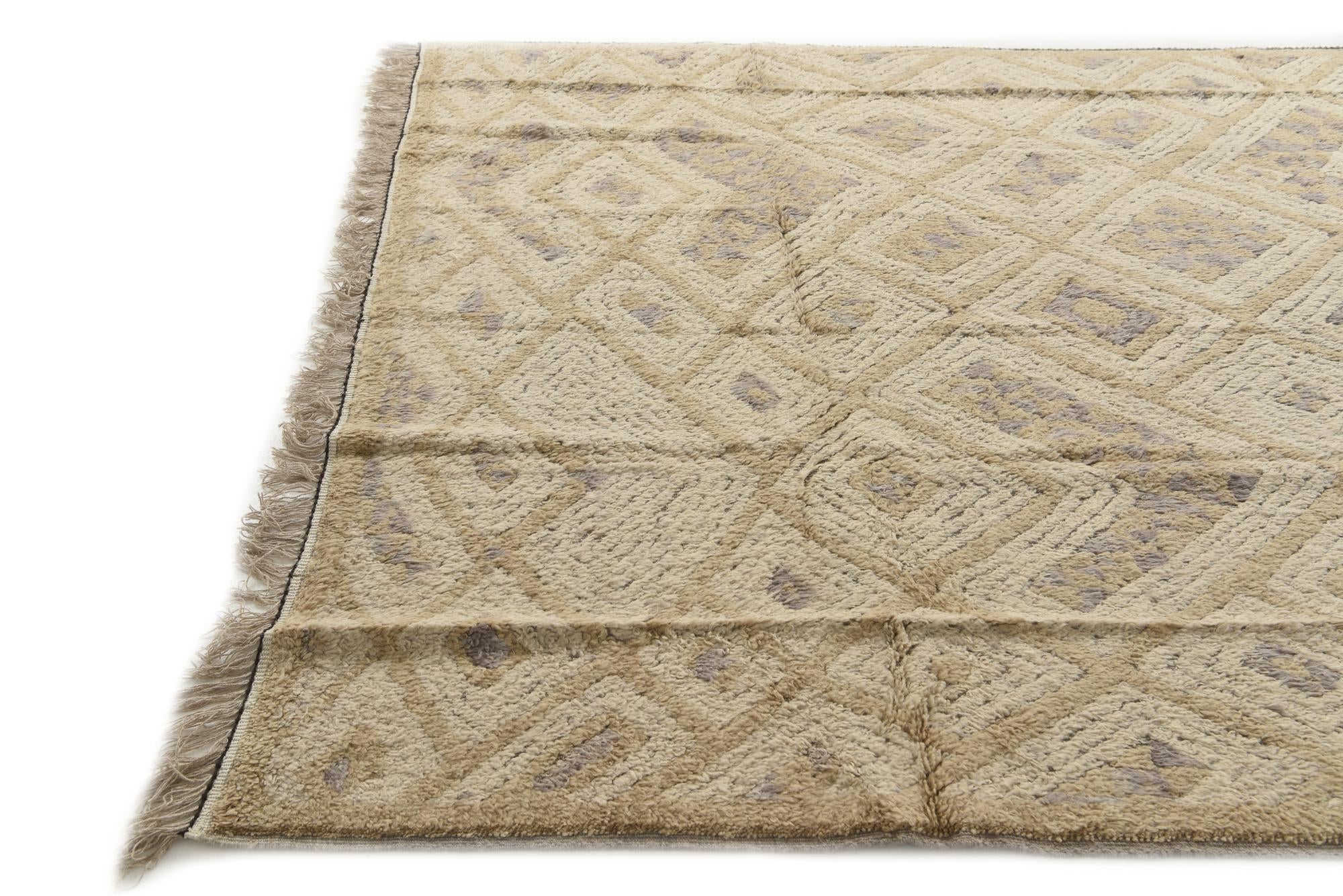8' 2 x 10' 3 Hand Knotted Darya Wool Rug