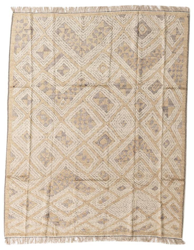 Detail image of 8' 2 x 10' 3 Hand Knotted Darya Wool Rug