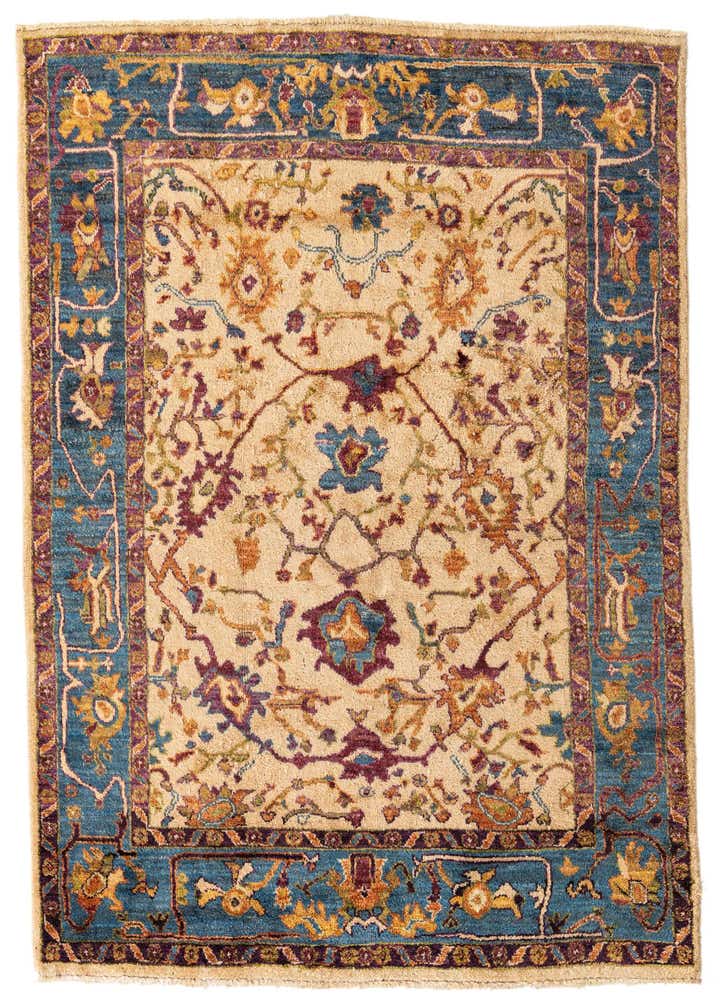5' 6 x 8' 4 Hand Knotted Darya Wool Rug