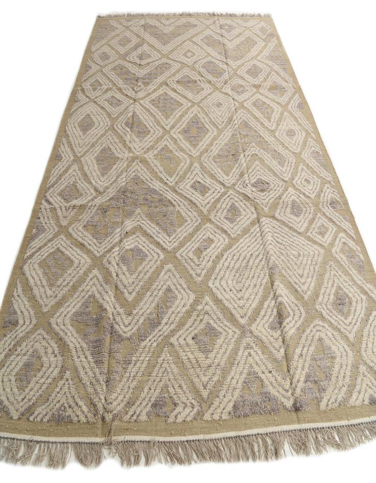 Detail image of 9' 2 x 12' 4 Hand Knotted Darya Wool Rug