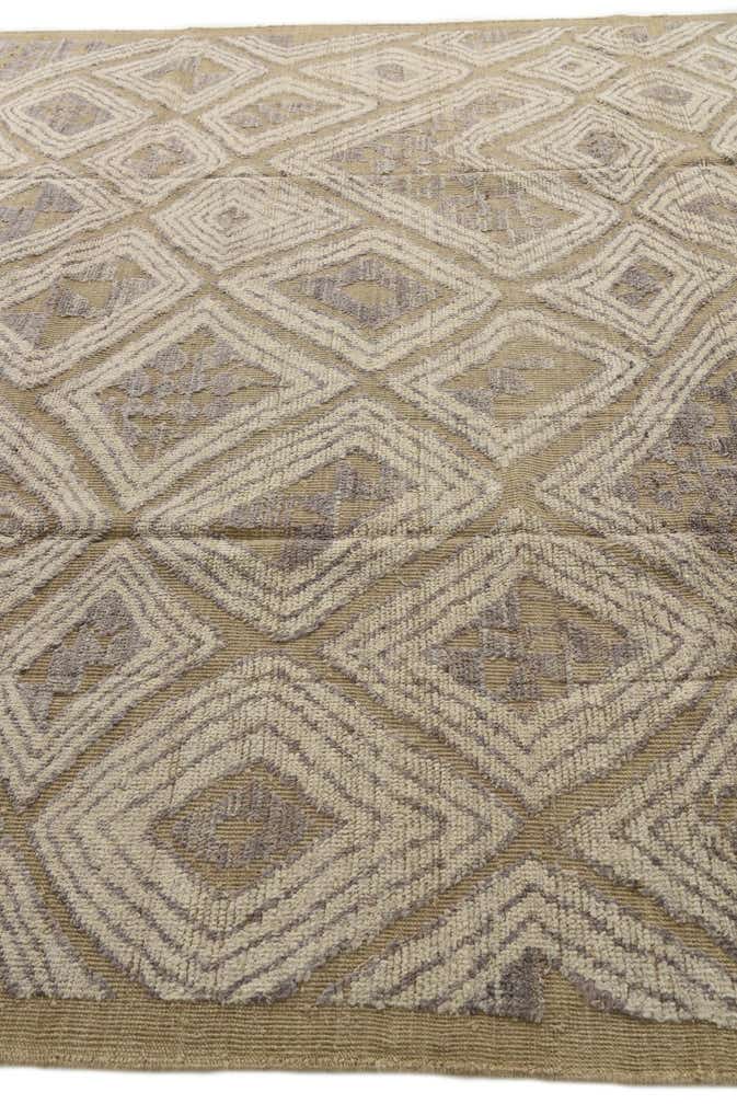 9' 2 x 12' 4 Hand Knotted Darya Wool Rug