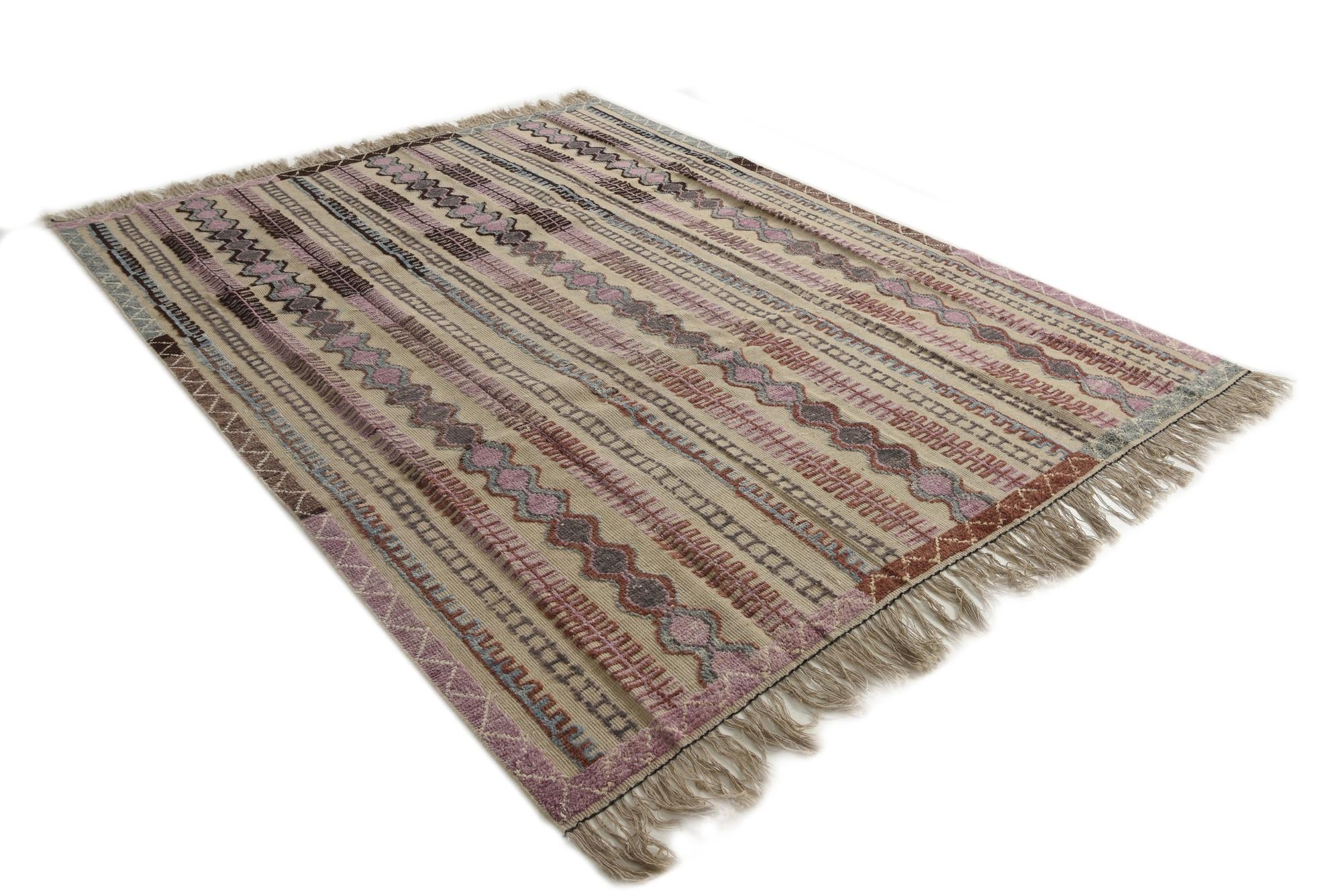 8' 3 x 10' 6 Hand Knotted Darya Wool Rug