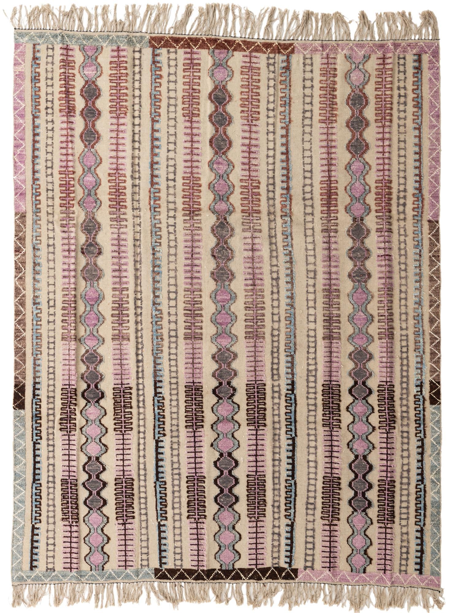 8' 3 x 10' 6 Hand Knotted Darya Wool Rug