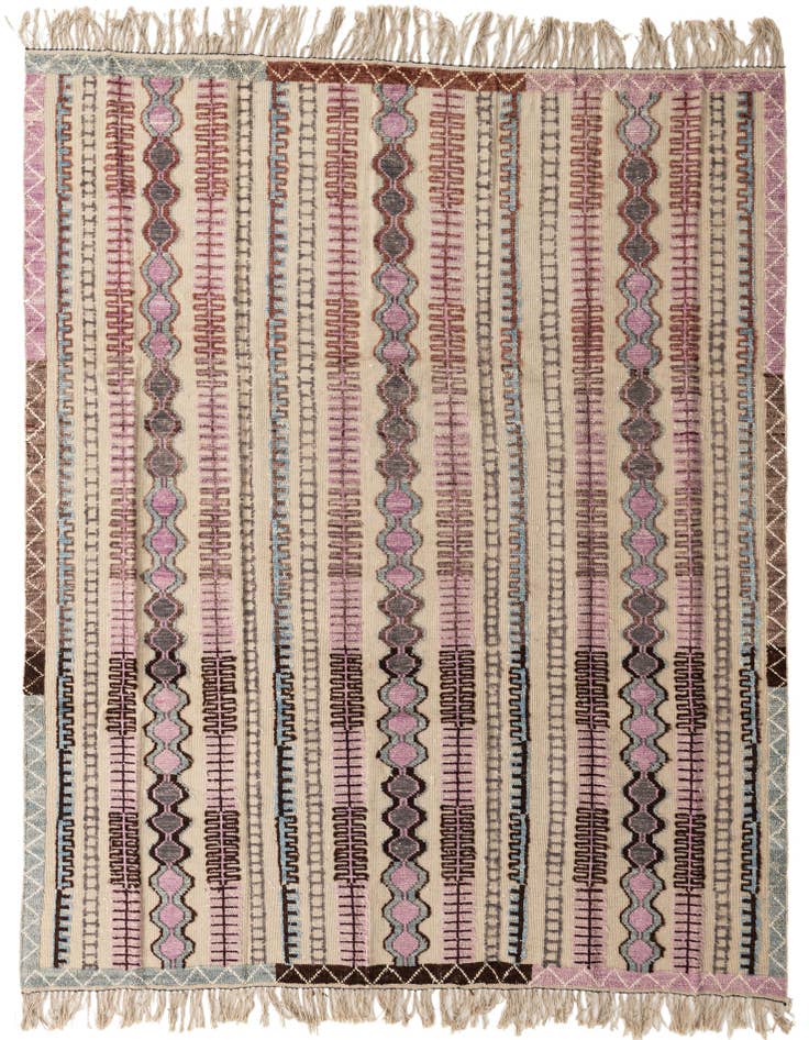 Detail image of 8' 3 x 10' 6 Hand Knotted Darya Wool Rug