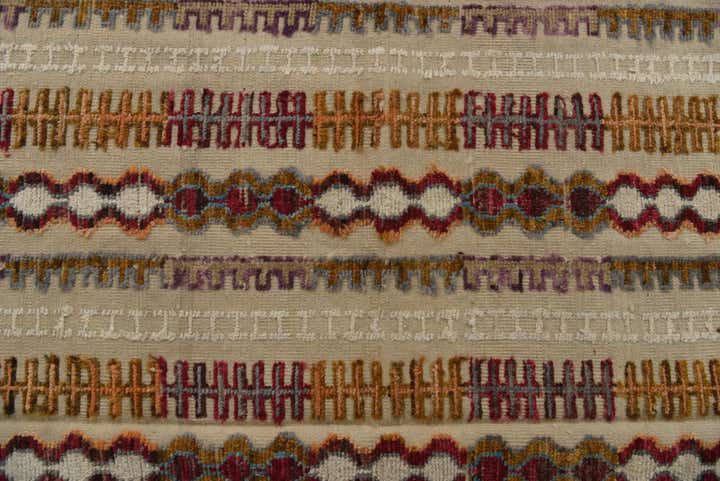 9' x 12' 6 Hand Knotted Darya Wool Rug