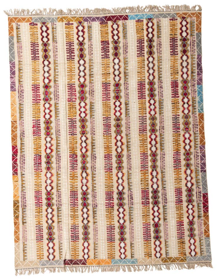 Detail image of 9' x 12' 6 Hand Knotted Darya Wool Rug