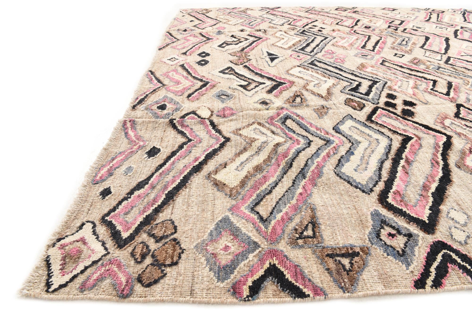 9' x 12' 1 Hand Knotted Darya Wool Rug