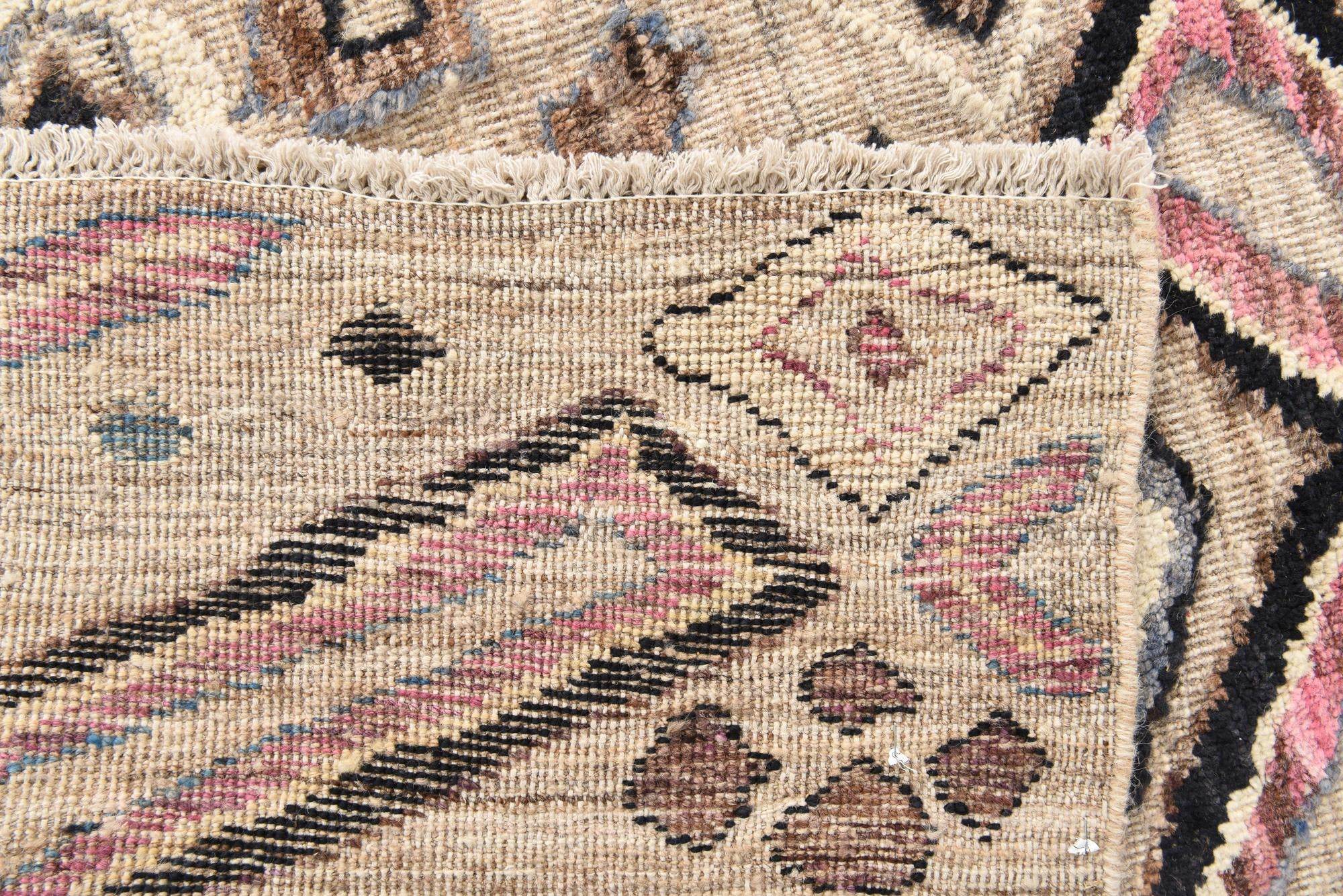 9' x 12' 1 Hand Knotted Darya Wool Rug