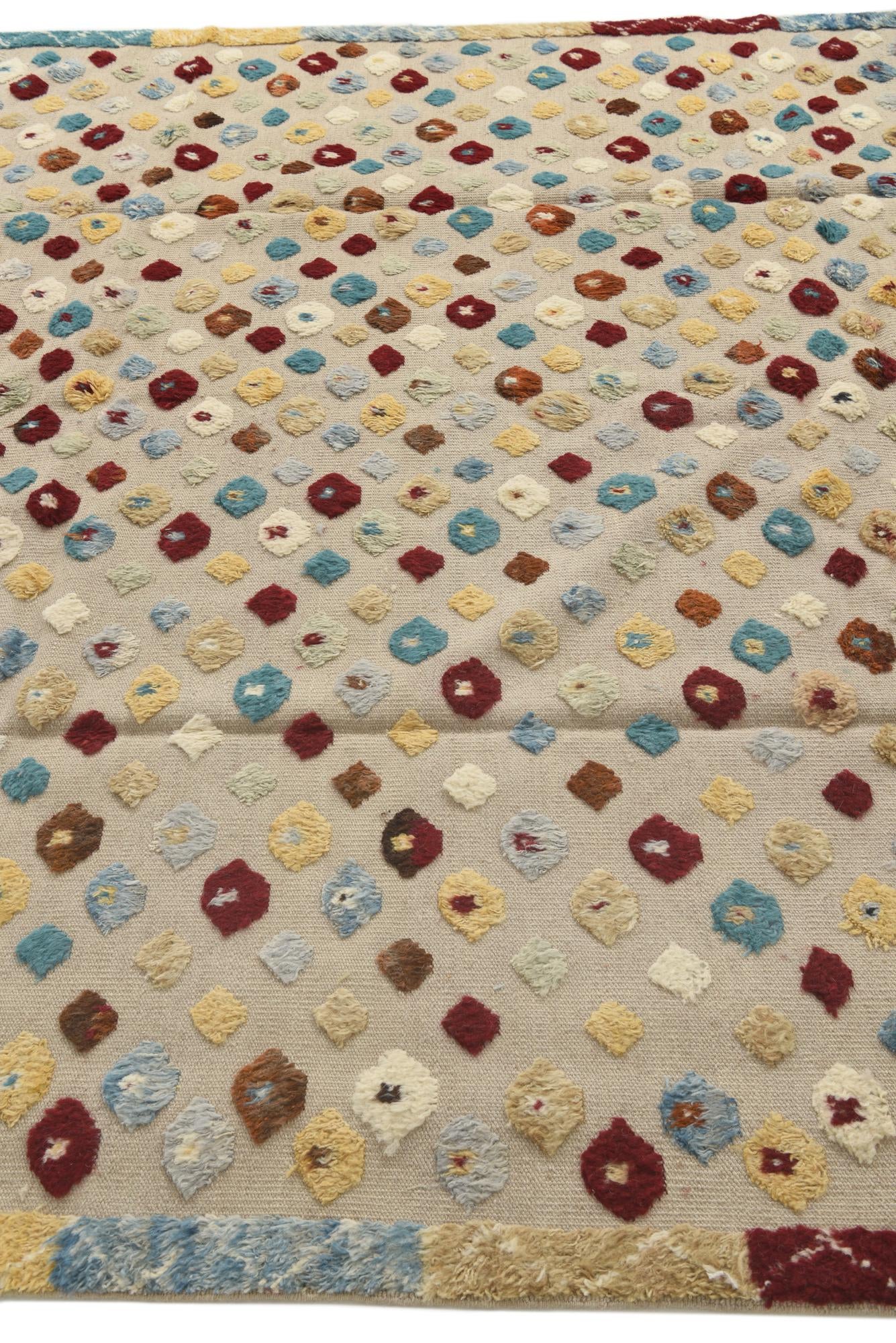 8' x 10' 9 Hand Knotted Darya Wool Rug
