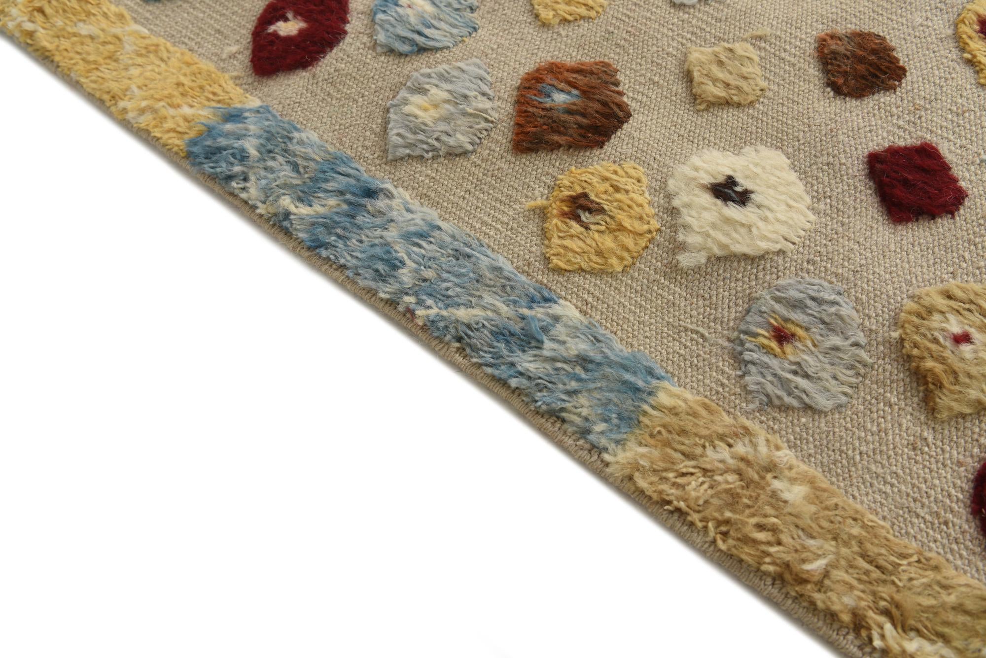 8' x 10' 9 Hand Knotted Darya Wool Rug