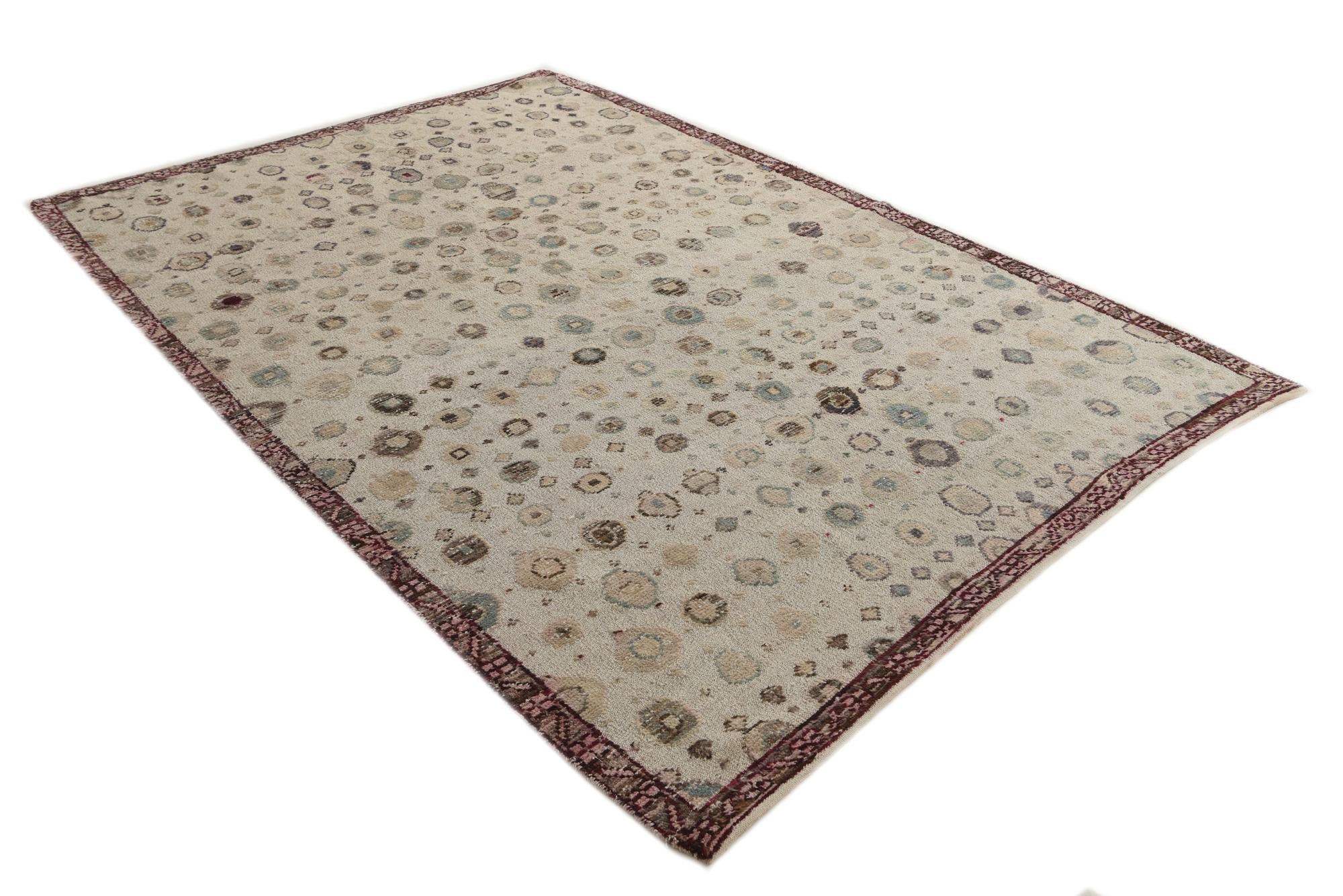 7' x 10' 1 Hand Knotted Darya Wool Rug