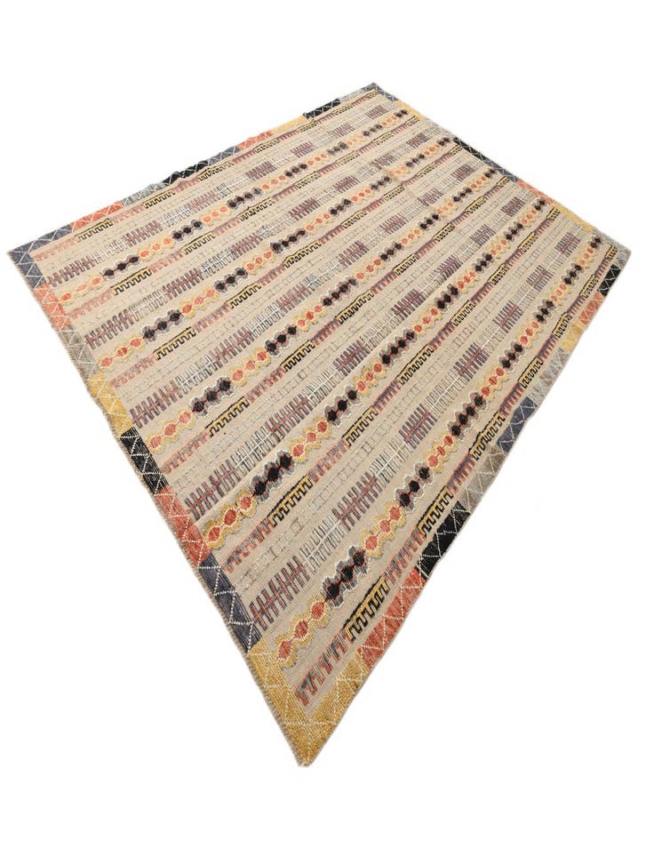 Detail image of 9' x 12' 3  Hand Knotted Darya Wool Rug