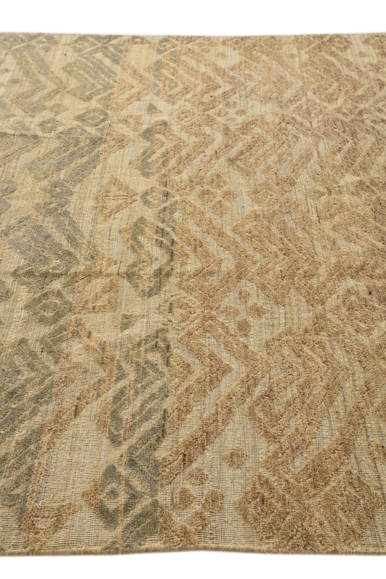 7' 9 x 10' 2 Hand Knotted Darya Wool Rug