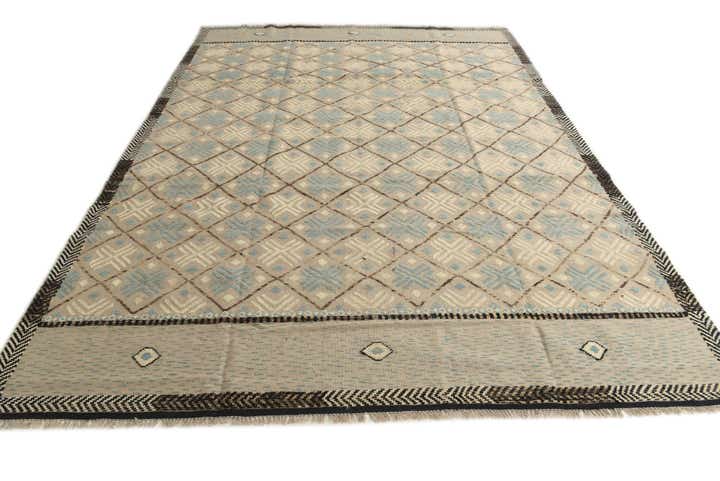 8' 8 x 12' 1 Hand Knotted Darya Wool Rug