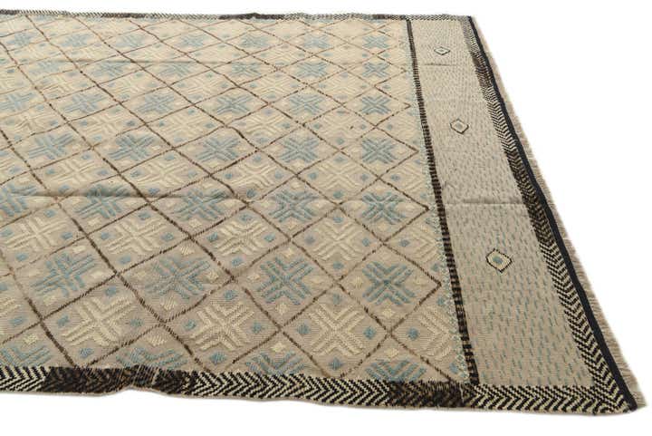 8' 8 x 12' 1 Hand Knotted Darya Wool Rug
