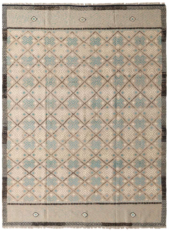 8' 8 x 12' 1 Hand Knotted Darya Wool Rug