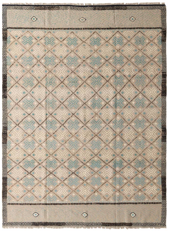 Detail image of 8' 8 x 12' 1 Hand Knotted Darya Wool Rug