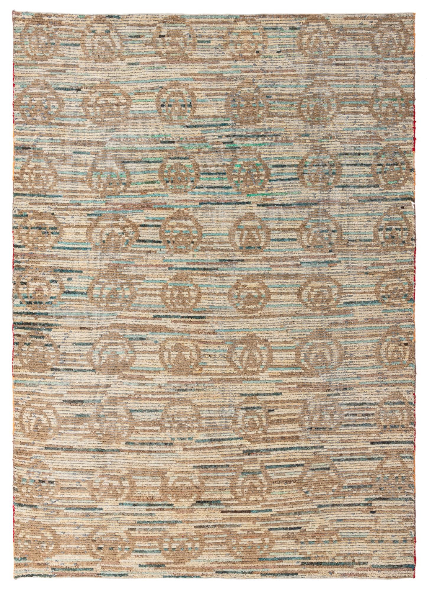 7' 1 x 9' 9 Hand Knotted Darya Wool Rug