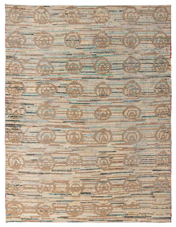 Detail image of 7' 1 x 9' 9 Hand Knotted Darya Wool Rug