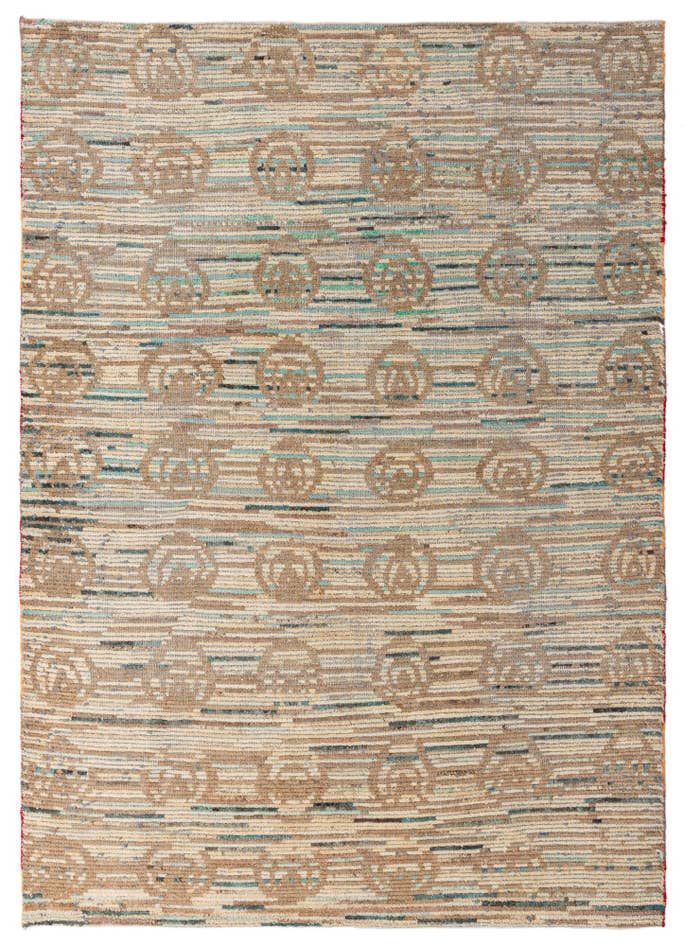 Detail image of 7' 1 x 9' 9 Hand Knotted Darya Wool Rug