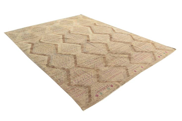 Detail image of 7' 9 x 10' Hand Knotted Darya Wool Rug