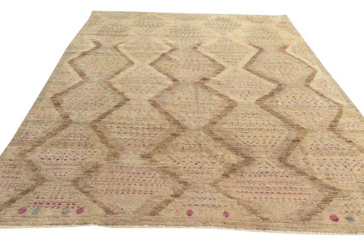 7' 9 x 10' Hand Knotted Darya Wool Rug