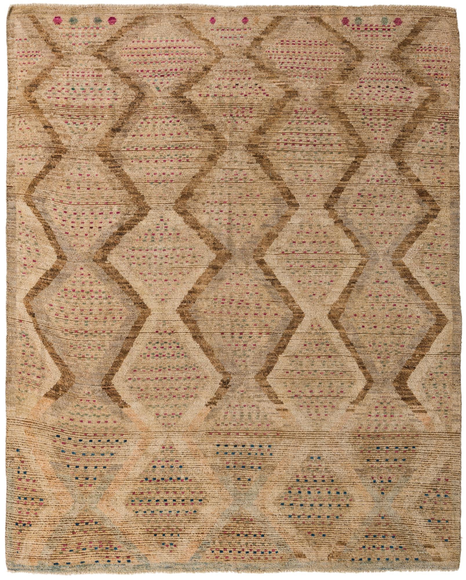7' 9 x 10' Hand Knotted Darya Wool Rug
