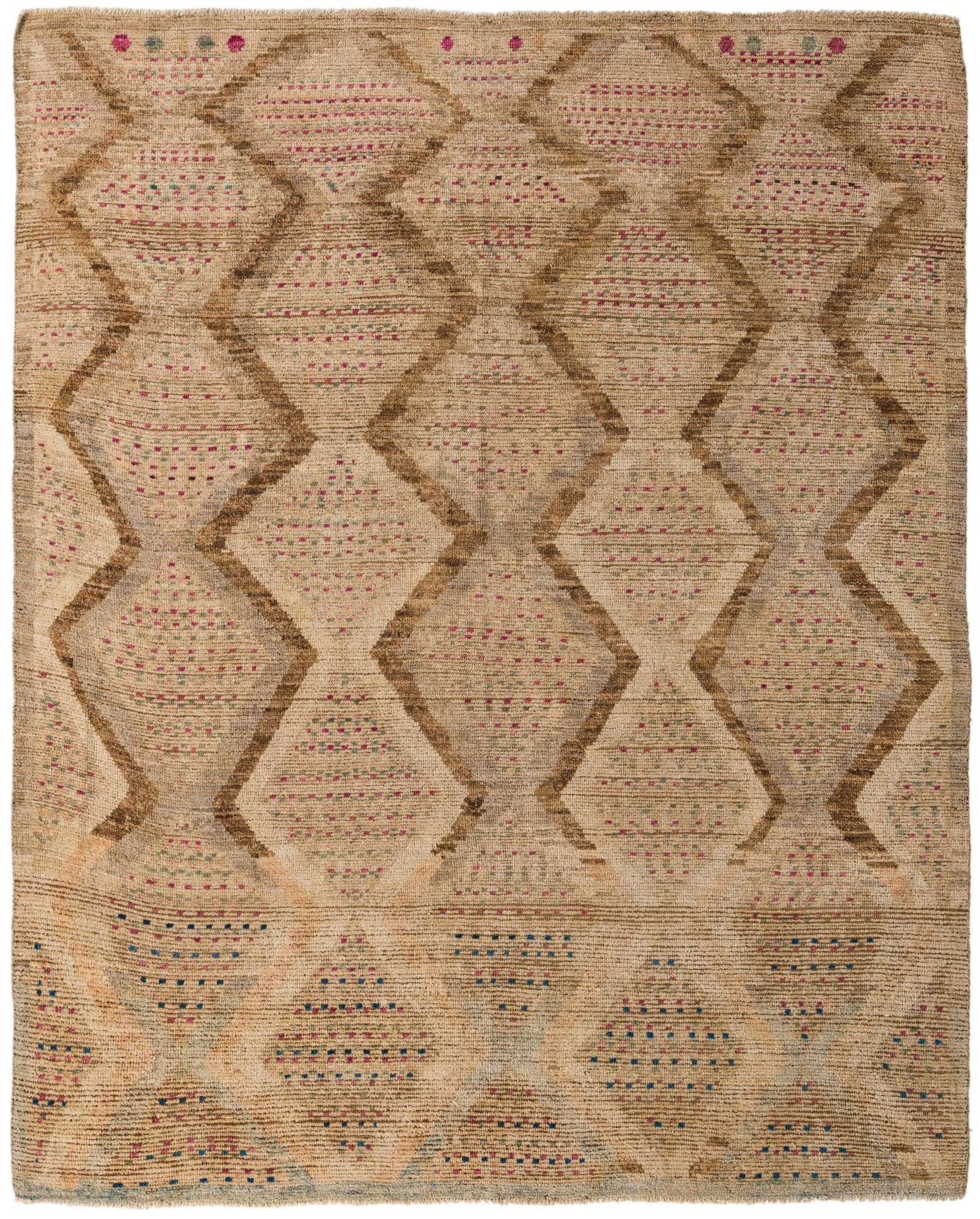 7' 9 x 10' Hand Knotted Darya Wool Rug