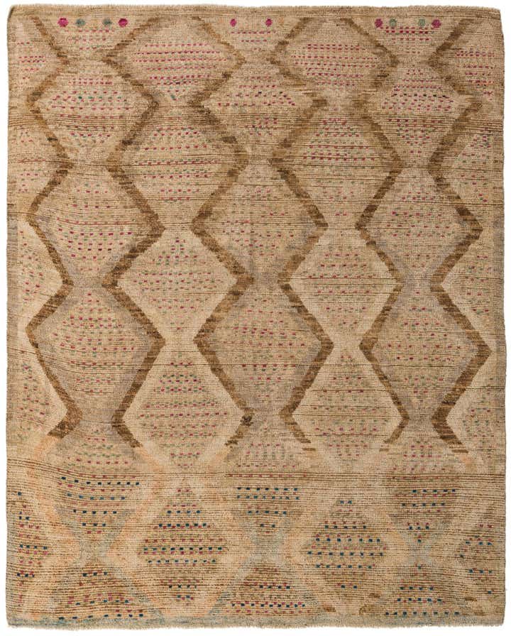 7' 9 x 10' Hand Knotted Darya Wool Rug