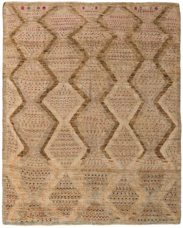 Detail image of 7' 9 x 10' Hand Knotted Darya Wool Rug