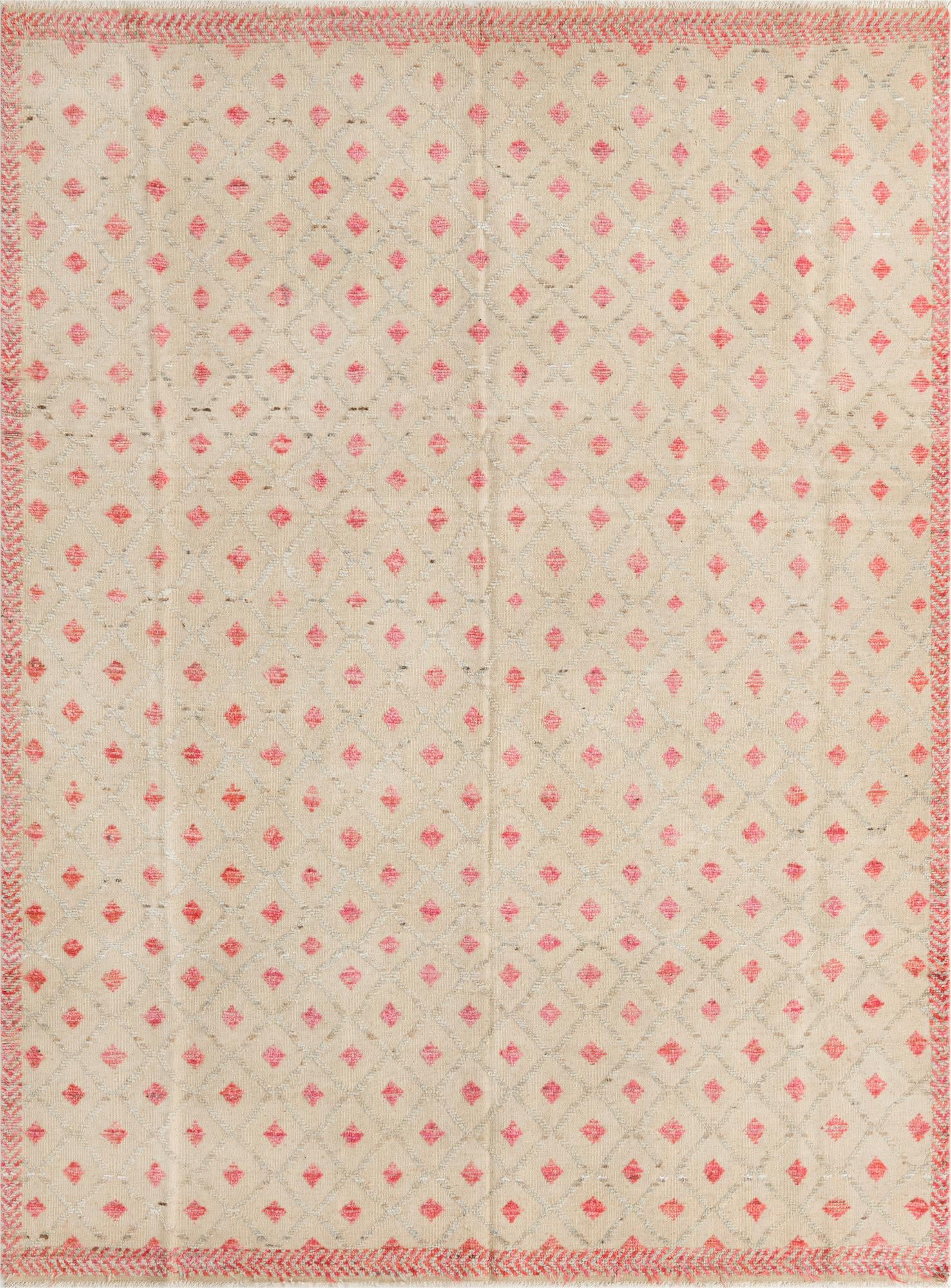 8' x 10' 9 Hand Knotted Darya Wool Rug
