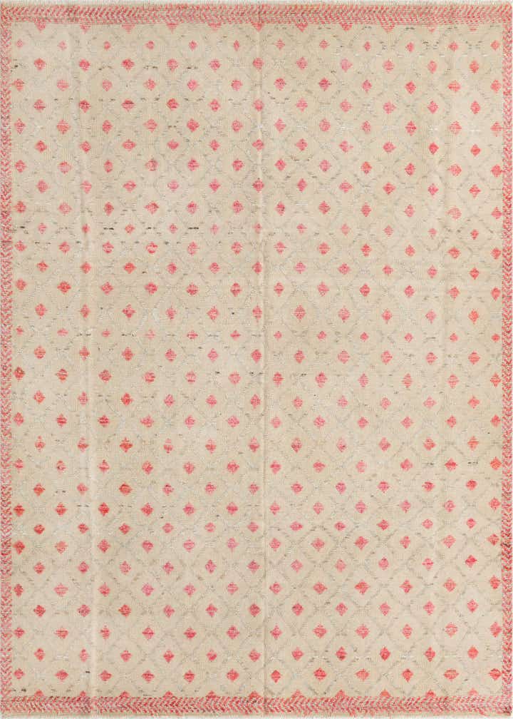 8' x 10' 9 Hand Knotted Darya Wool Rug