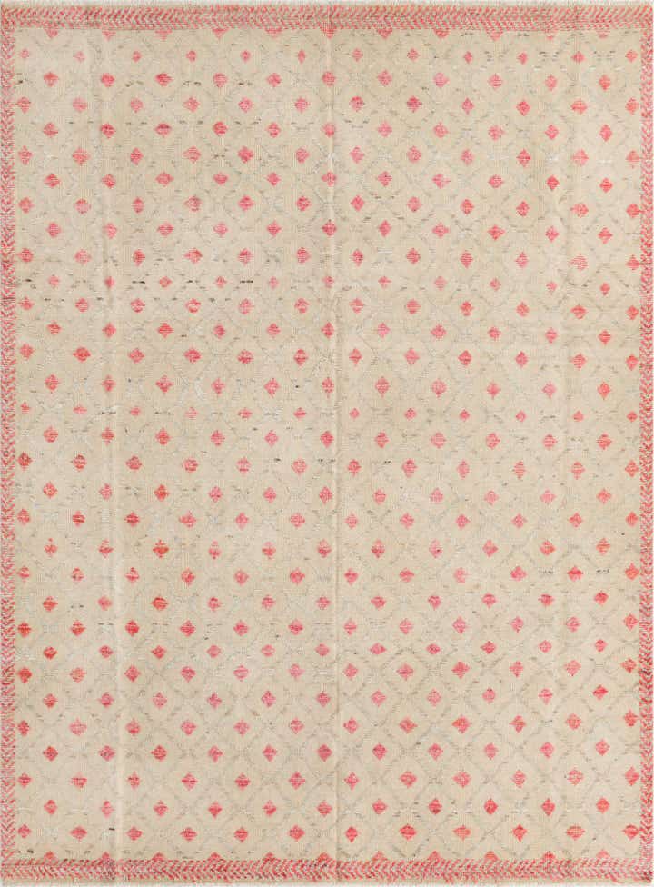 8' x 10' 9 Hand Knotted Darya Wool Rug