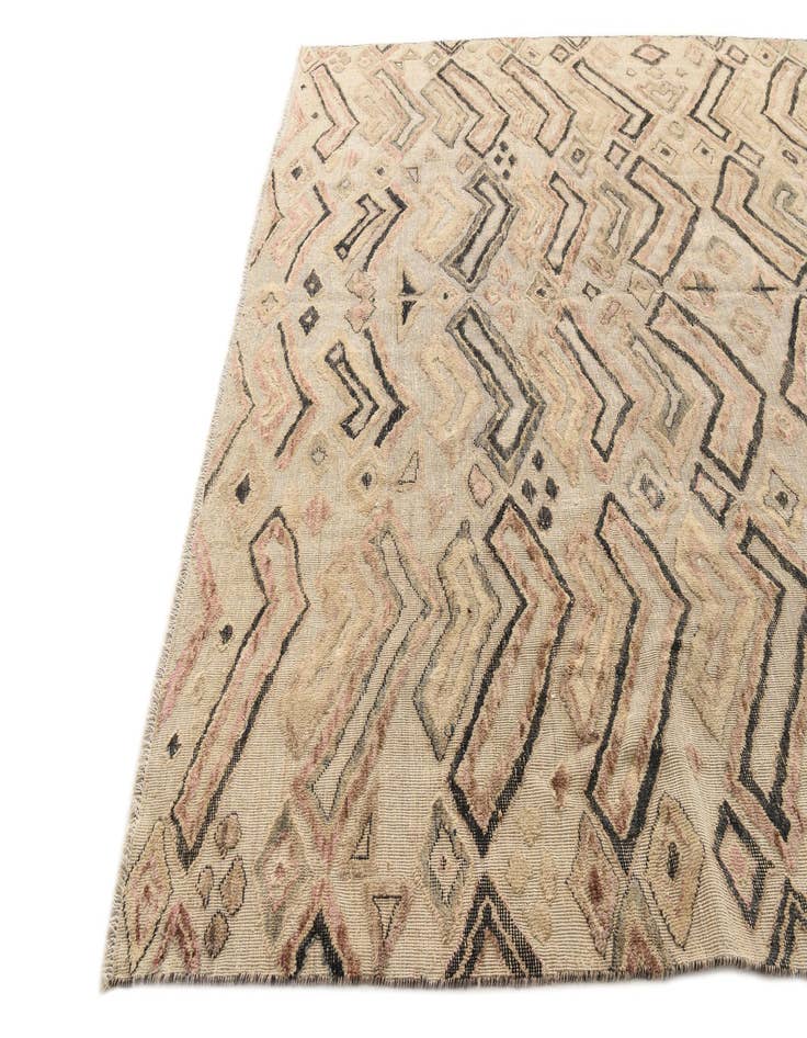 Detail image of 8' 11 x 11' 9  Hand Knotted Darya Wool Rug