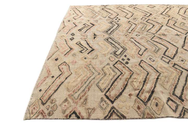 8' 11 x 11' 9 Hand Knotted Darya Wool Rug